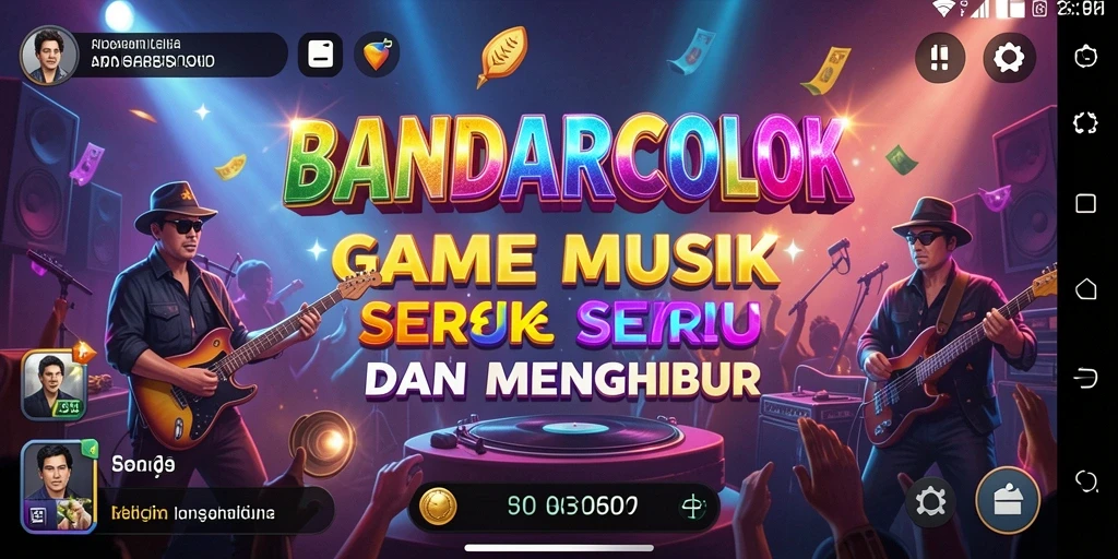 Tangkapan layar utama BANDARCOLOK menunjukkan gameplay yang menarik dan penuh warna.