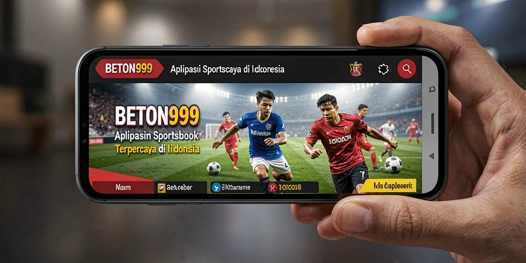 Tampilan gameplay menarik dari aplikasi Sportsbook BETON999.