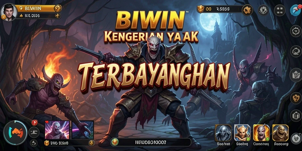 Tangkapan layar gameplay menakutkan dari BIWIN.