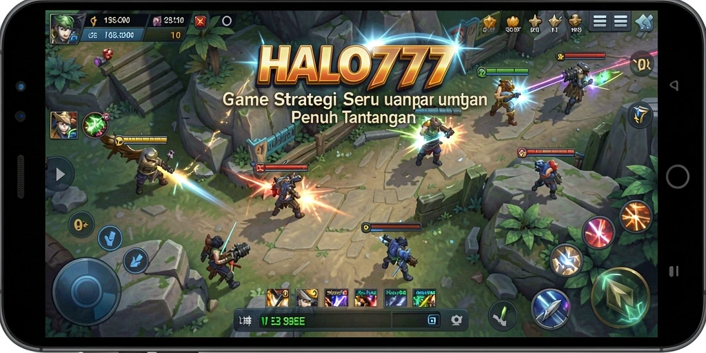Tangkapan layar gameplay HALO777 yang menunjukkan strategi yang mendebarkan.