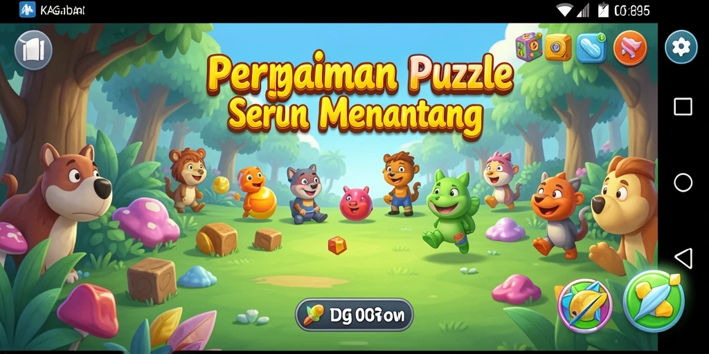 Tampilan gameplay KAGANDAN yang mengasyikkan dan menantang.
