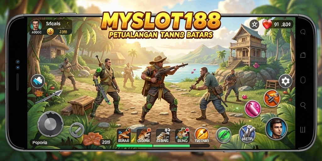 Tampilan gameplay menakjubkan di dunia terbuka MYSLOT188.