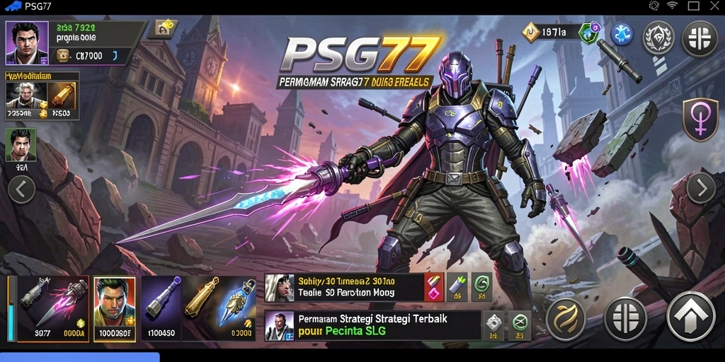 Tampilan gameplay epik dari PSG77 dengan strategi mendalam.