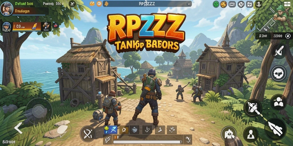 Menampilkan gameplay seru RPZZZ di dunia terbuka yang imersif.