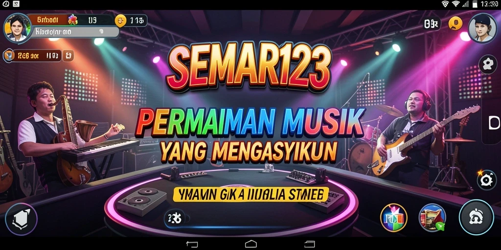 Tampilan gameplay SEMAR123 yang menarik dan penuh warna.