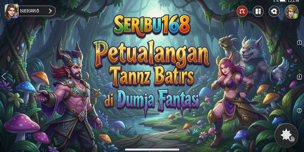 Screenshot permainan SERIBU168 menampilkan aksi petualangan yang seru dan mendebarkan.