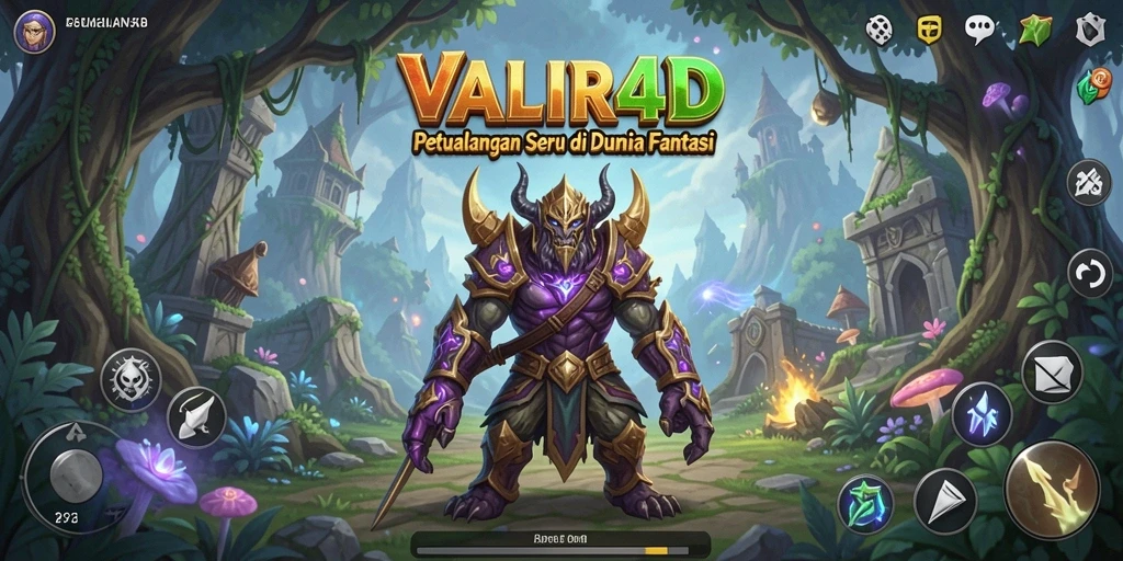 Tampilan seru dari gameplay VALIR4D yang membangkitkan semangat petualangan.